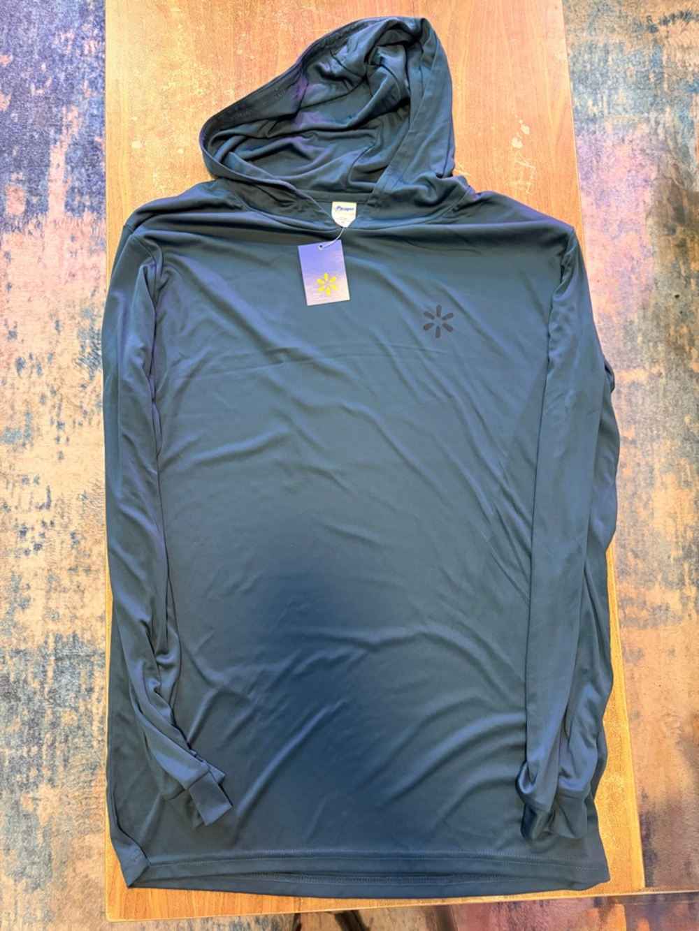 Walmart Performance hoodie - navy, Medium
UPF 50+
Sun protection